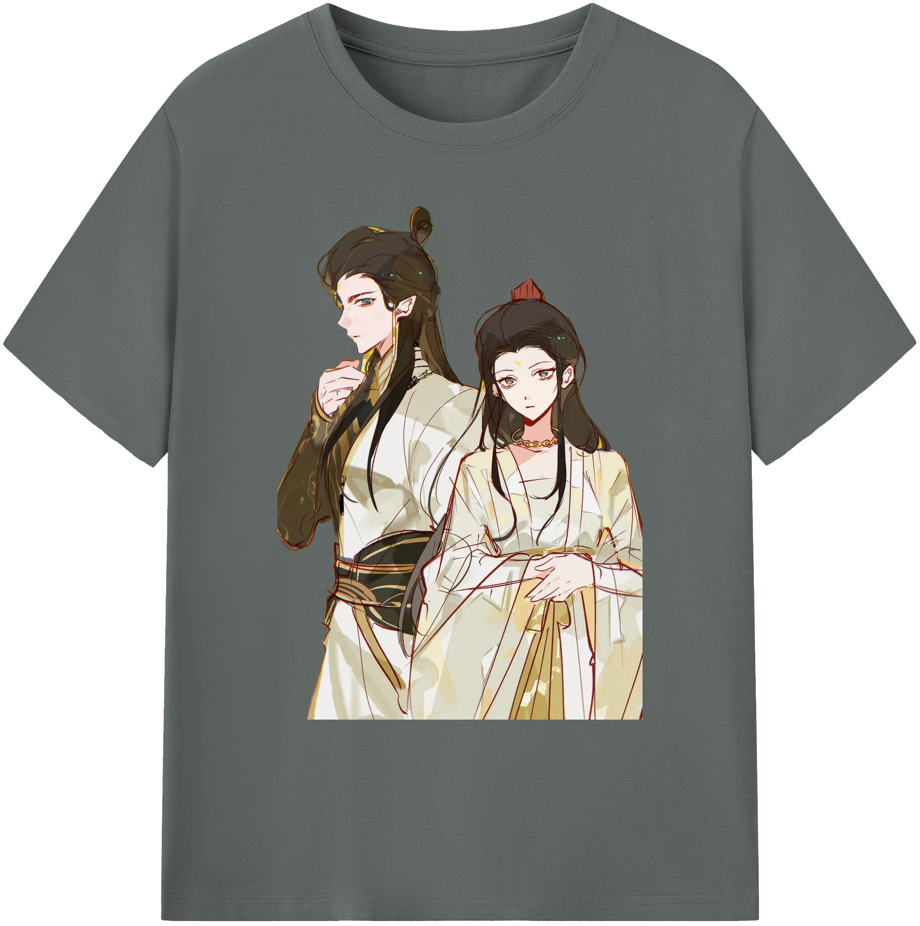 （画像用） Ne Zha 2 ナタ 魔童の大暴れ 綿100％ メンズ半袖Tシャツ｜肌触りやわらか＆通気性